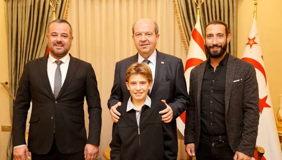 Cumhurbaşkanı Tatar, Kuzey Kıbrıs Tenis Federasyonu heyetini kabul etti