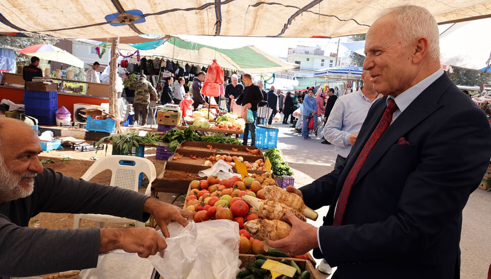Meclis Başkanı Töre İskele’de ziyaretler yaptı