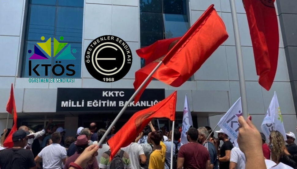 KTÖS ve KTOEÖS grevde: Karanlığa geçit yok!