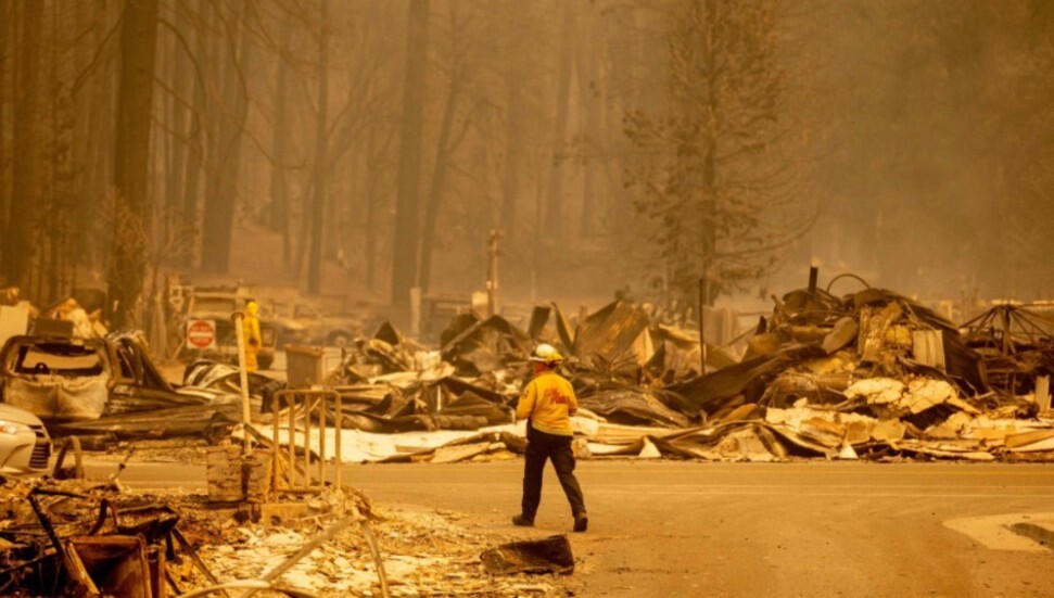 ABD'nin California eyaletindeki orman yangınları devam ediyor: 8 kişi kayıp!