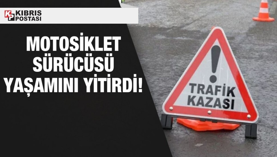 Karşıyaka’daki kazada motosiklet sürücüsü Hikmet Korkmaz hayatını kaybetti