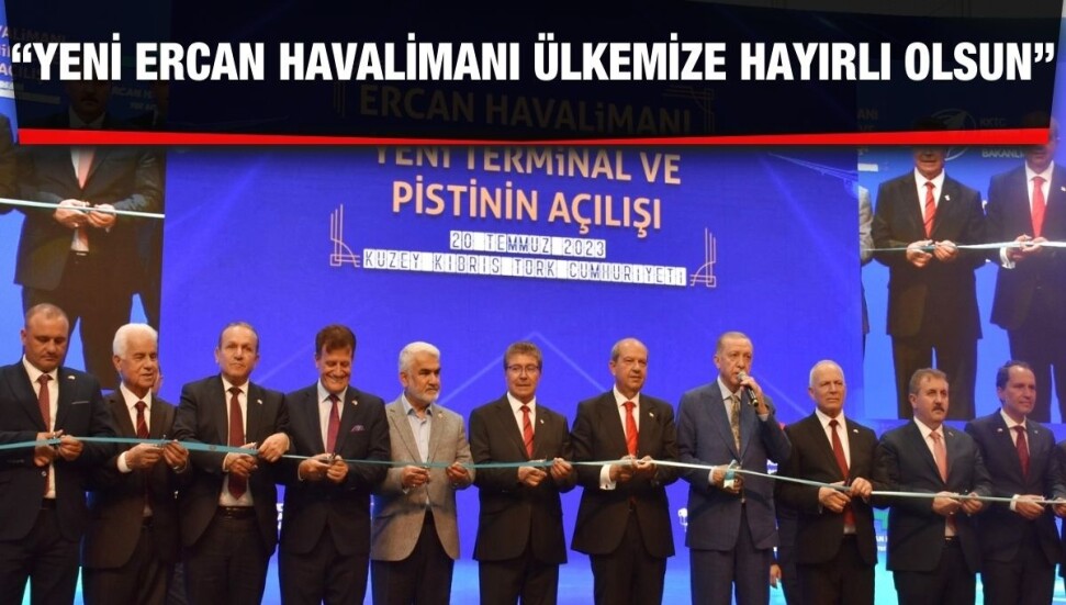 Fikri Ataoğlu: Yeni Ercan Havalimanı, ülkemize gelen misafirleri modern ve konforlu şekilde ağırlayacak