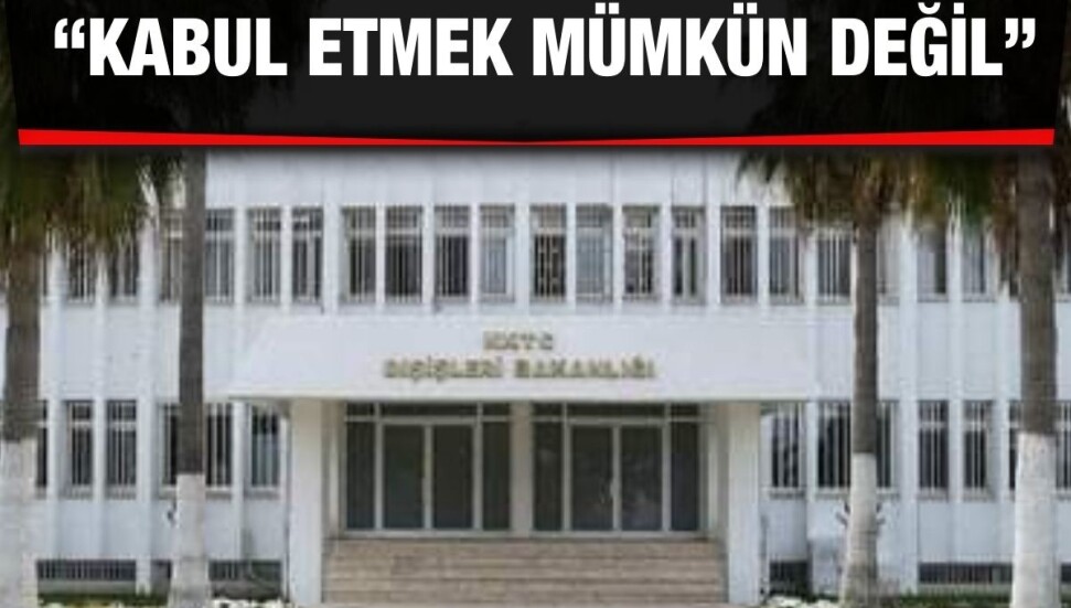 Dışişlerinden ABD’ye “bölgedeki hassas dengeleri gözet” çağrısı