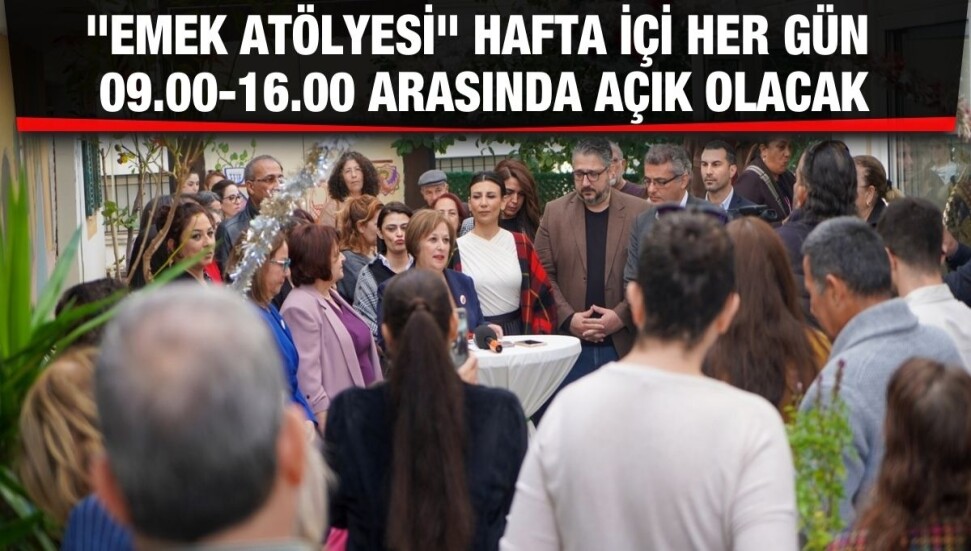 Emekçi Kadınlar Kooperatifi’nin Girne’deki satış ve üretim noktası açıldı