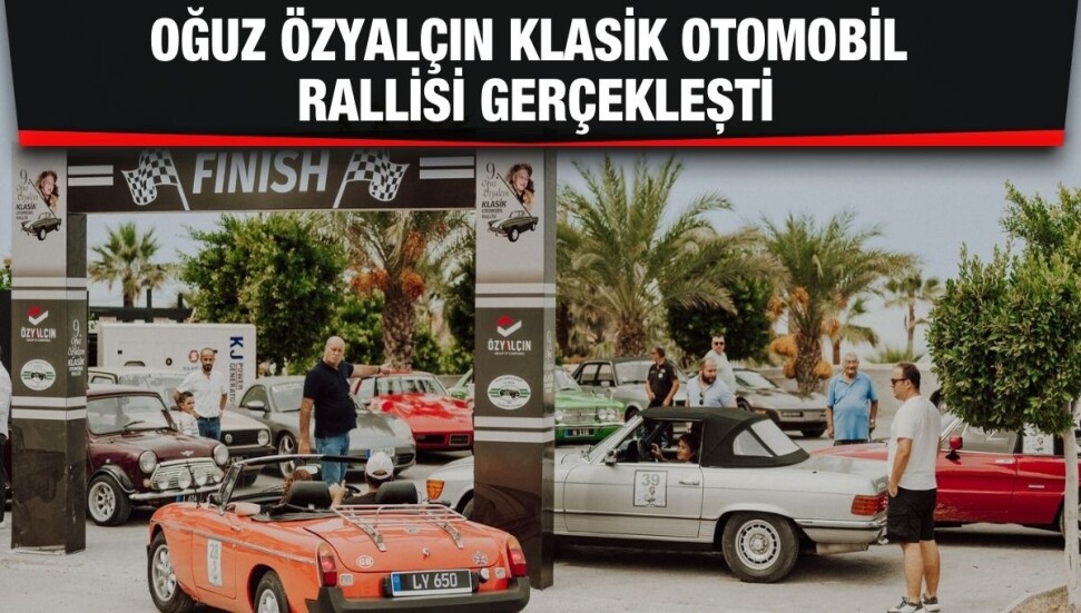 Oğuz Özyalçın Klasik Otomobil Rallisi yoğun katılım ve görkemli bir etkinlik ile tamamlandı