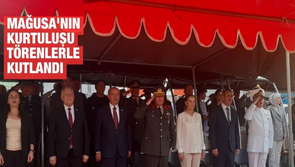 Gazimağusa’nın 49’uncu kurtuluş yıldönümü törenlerle kutlandı