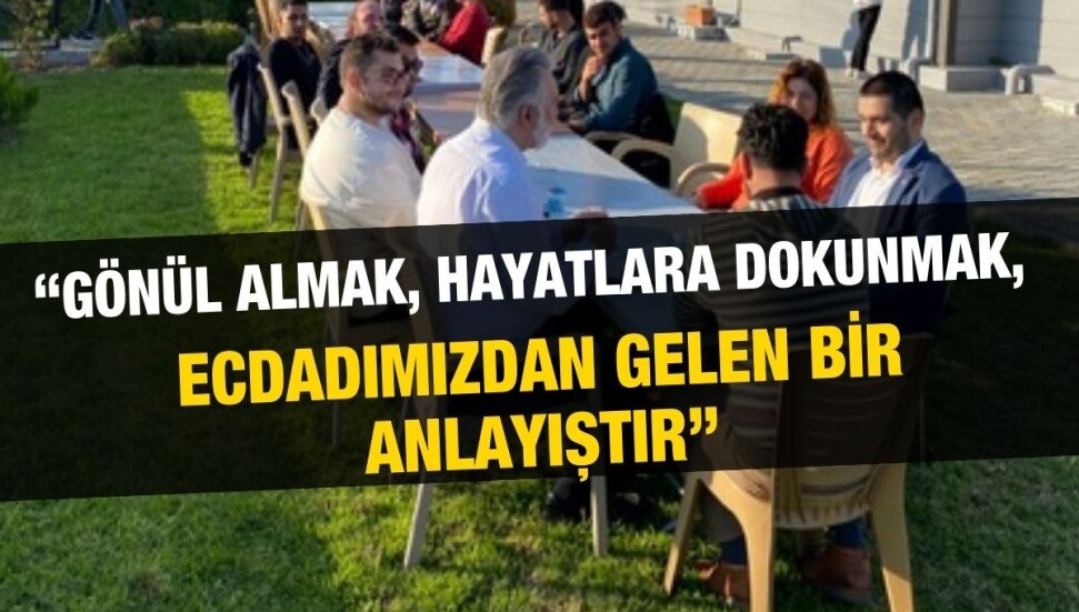 İbrahim Benter: Hayatta en büyük zenginlik lüks evlere arabalara sahip olmak değil, hayatlara dokunabilmektir