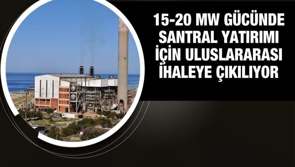 Teknecik Elektrik Santrali’ne dizel jeneratör santrali alımı için uluslararası ihaleye çıkılıyor