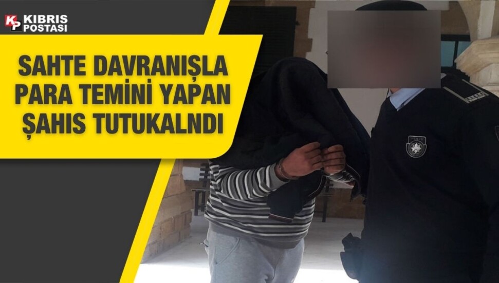 Sahte evrak ile para temini yapan şahıs tutuklandı