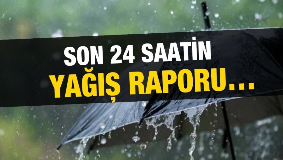 En çok yağış Akdeniz'e düştü