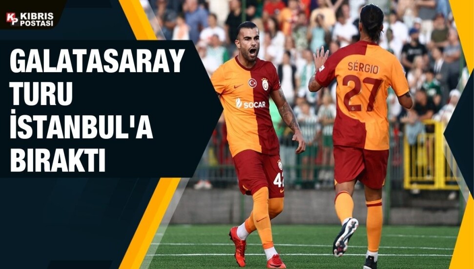 Galatasaray'ın tur şansı İstanbul’a kaldı