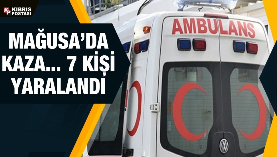 Sağdan gelen araçlara öncelik vermeyen sürücü, başka araca çarptı: 7 kişi yaralandı