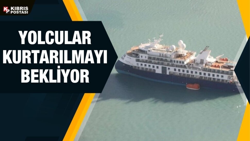 Lüks yolcu gemisi Grönland'ın kuzeydoğusunda mahsur kaldı: Yolcular kurtarılmayı bekliyor