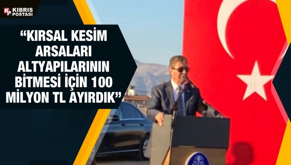 Sınırüstü Mormenekşe kırsal kesim arsaları su altyapı projesi başladı