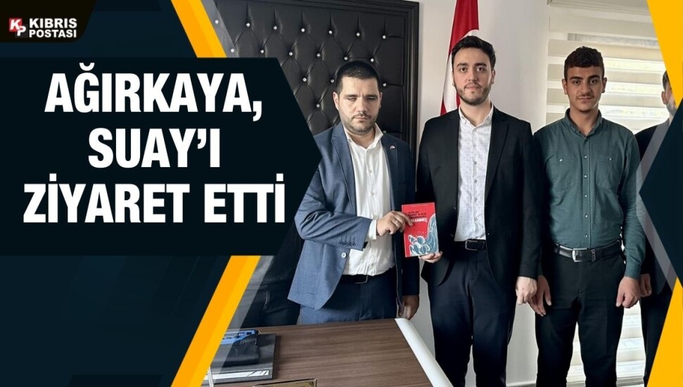 SEVKAD Başkanı İbrahim Etem Ağırkaya, Ömer Suay’ı ziyaret etti