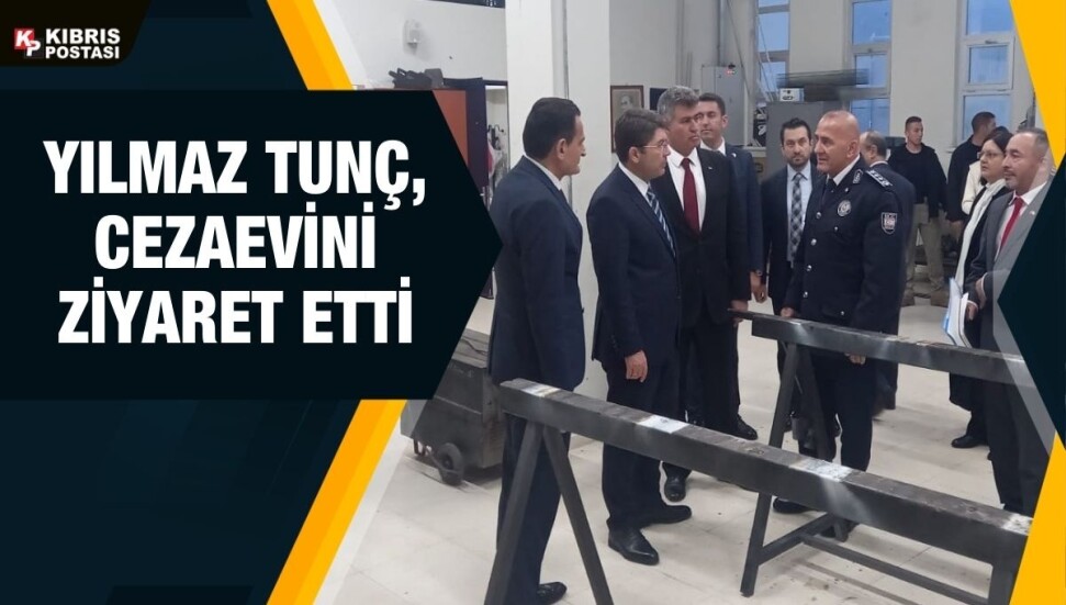 TC Adalet Bakanı Tunç, İçişleri Bakanı Oğuz ile yeni cezaevinde incelemelerde bulundu
