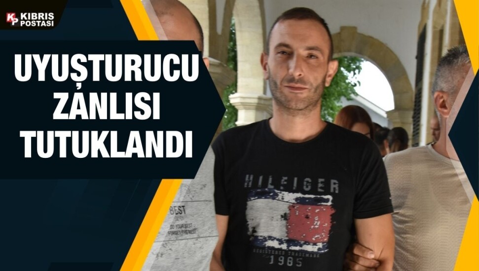 Mağusa yolunda tabelanın altına bırakılan uyuşturucuyu teslim alan ve yakalanan Barıç Can Deliceırmak tutuklandı