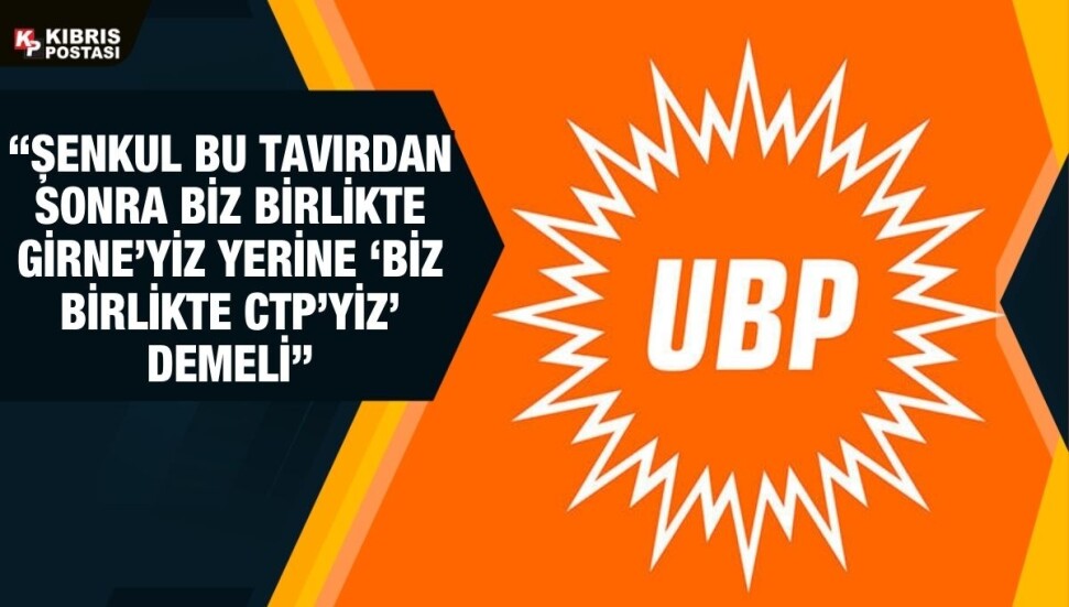Girne‘de yaşanan reklam panosu gerginliğine UBP’den cevap: Şenkul’u yaptım oldu tavrından dolayı kınıyoruz