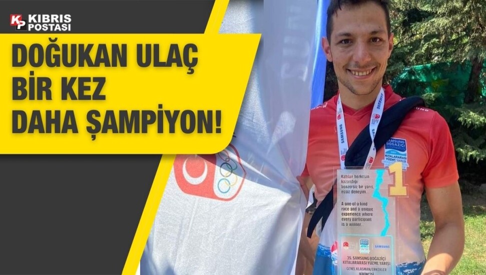 Kıbrıslı Türk yüzücü Doğukan Ulaç 35’incisi düzenlenen Boğaziçi Kıtalararası yüzme yarışını zirvede tamamladı