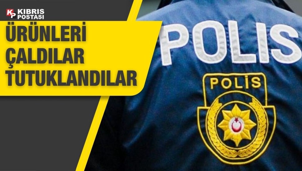 3 market çalışanı, market ürünlerini çalmaktan tutuklandı