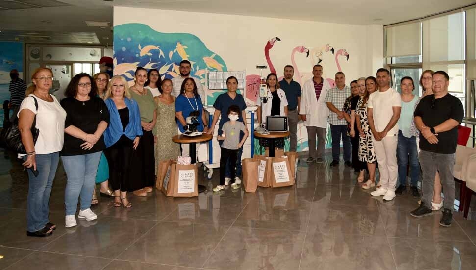 Çağdaş Müzik Derneği, Çocuk Onkoloji Bölümü’ne tıbbi cihaz bağışladı