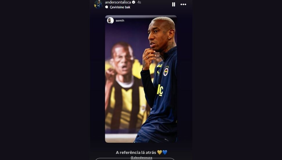 Talisca'dan Alex de Souza paylaşımı