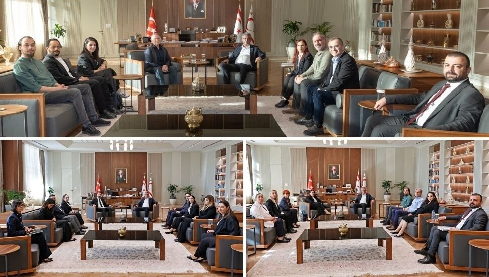 Tufan Erhürman, 'Ceza Muhakemeleri Usul Değişiklik Yasası'yla ilgili taraflarla görüştü
