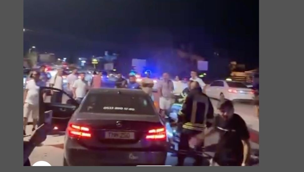 Çatalköy'de trafik kazası: 4 kişi yaralandı