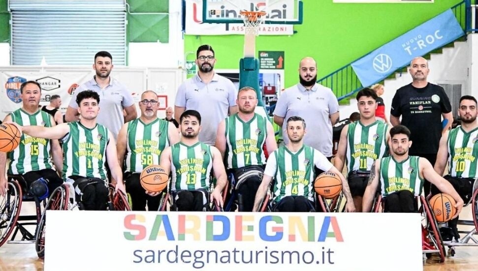 Vakıflar Tekerlekli Sandalye Basketbol Takımı, İtalya’dan namağlup döndü
