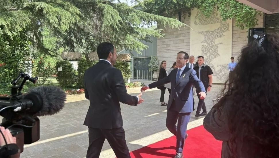 Hristodulidis, İsrail ziyaretinde Aykut destekçilerinin protestosuyla karşılaştı