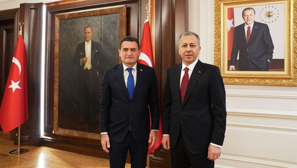 Dursun Oğuz ve heyeti, Ali Yerlikaya ile Ankara’da görüştü