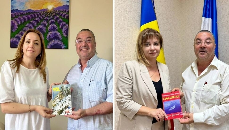 Ödüllü yazar Hasan Çakmak Gagavuzya'da kültürel ziyaretlerde bulundu