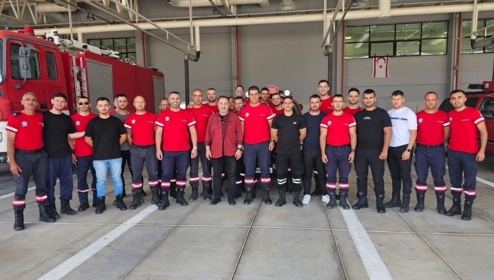 KAMUSEN Başkanı Atan: Ercan İtfaiye'de eksiklikler güvenlik riski oluşturuyor