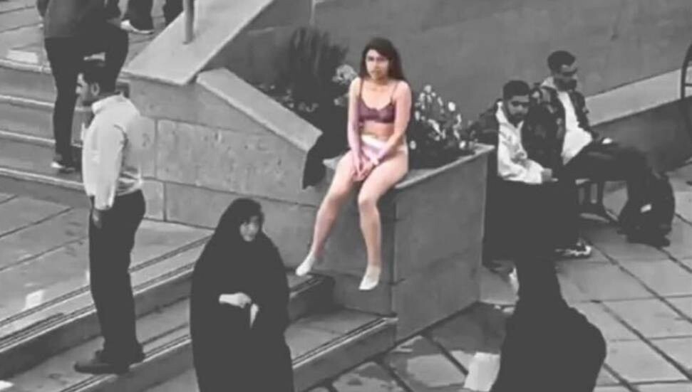Iranian Female Student Who Stripped in Public is ‘Troubled’, says Government
