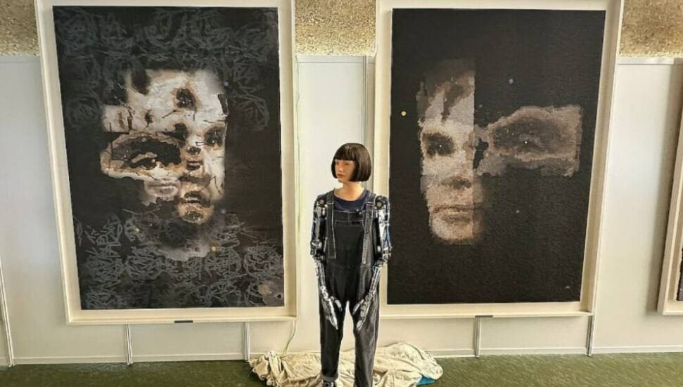 İnsansı robot "Ai-Da"nın oluşturduğu portre 1 milyon dolara satıldı