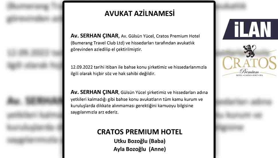 Cratos Davası’nda avukatlar azledildi