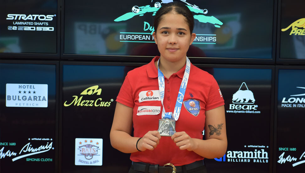 Avrupa Kadınlar Bilardo Şampiyonu Ghaffari yarın basınla bir araya gelecek