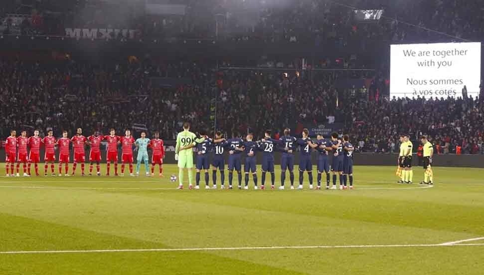Şampiyonlar Ligi'nde son 16 turu, depremzedelere saygı duruşuyla başladı
