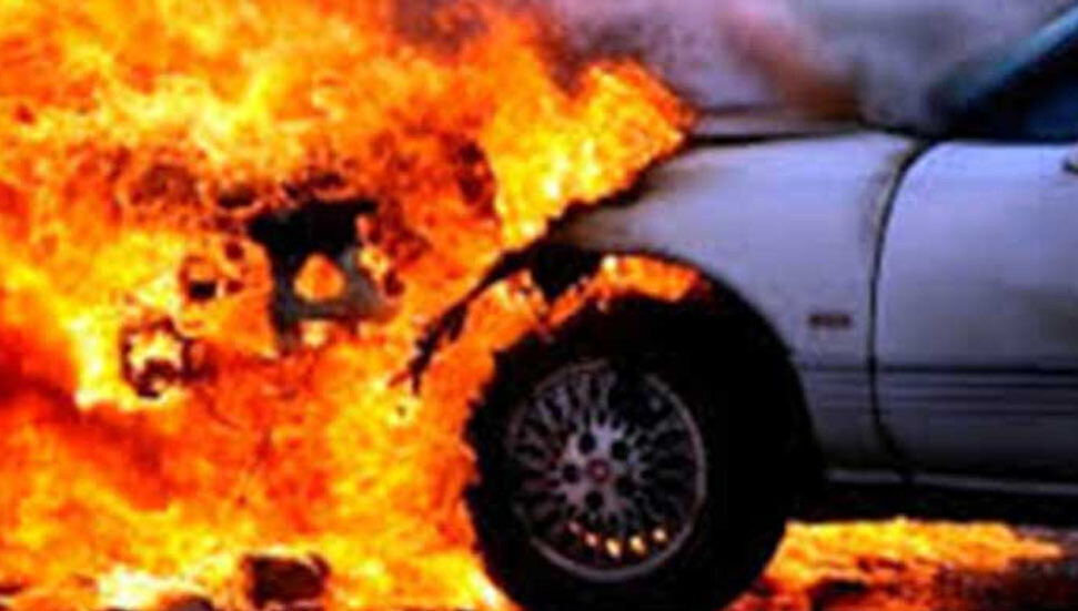 Gazimağusa'da ölüm tehdidi! Önce aracı yaktılar sonra yazılı ölüm tehdidi bıraktılar