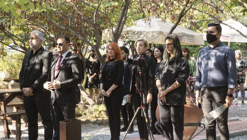 ARUCAD’dan Atatürk’e saygı duruşu...