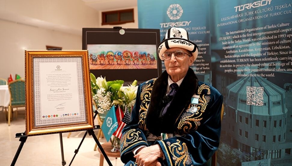 Aziz Sancar’a" Türk Dünyası Kültür Elçisi" ünvanı verildi