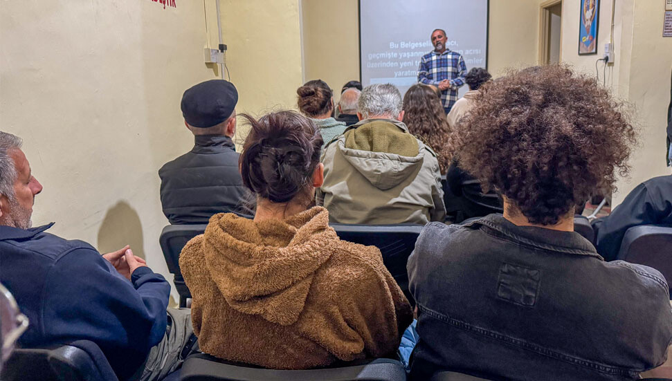 Maraş Katliamı'nın 45. yıl dönümü nedeniyle BY tarafından belgesel gösterimi yapıldı
