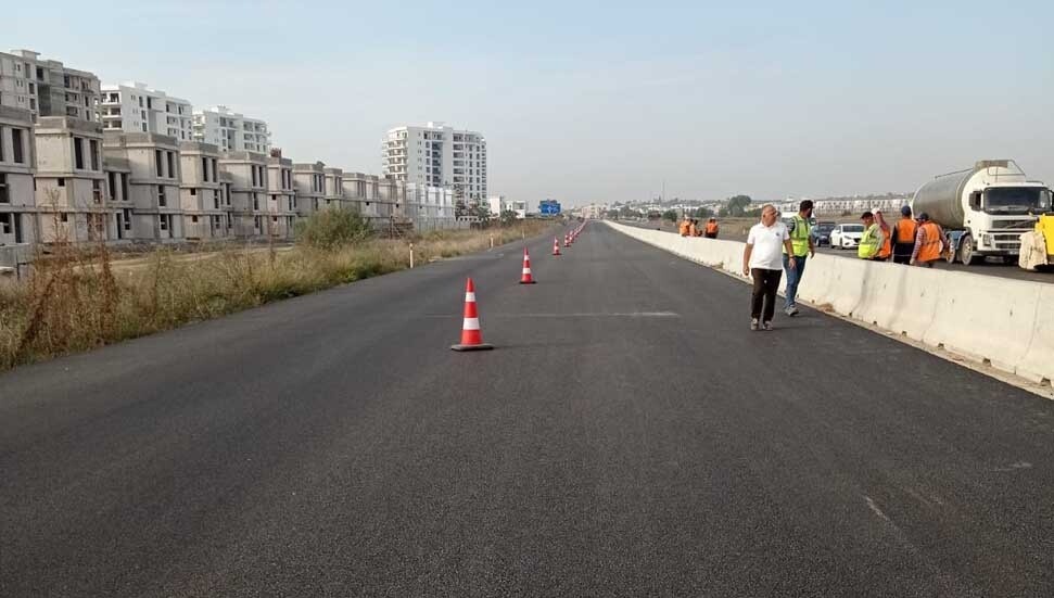 Asfalt çalışması nedeniyle Balanan- Yenierenköy yolunun bir kısmı trafiğe kapanacak