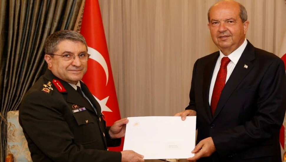 General Bayraktaroğlu expressed support to two equal sovereign states policy