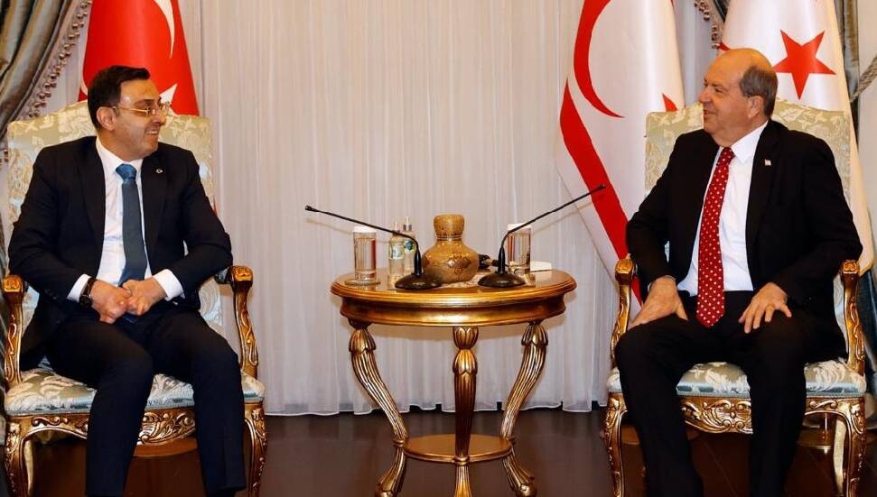 Cumhurbaşkanı Tatar, AK Parti Milletvekili Bayram’ı kabul etti