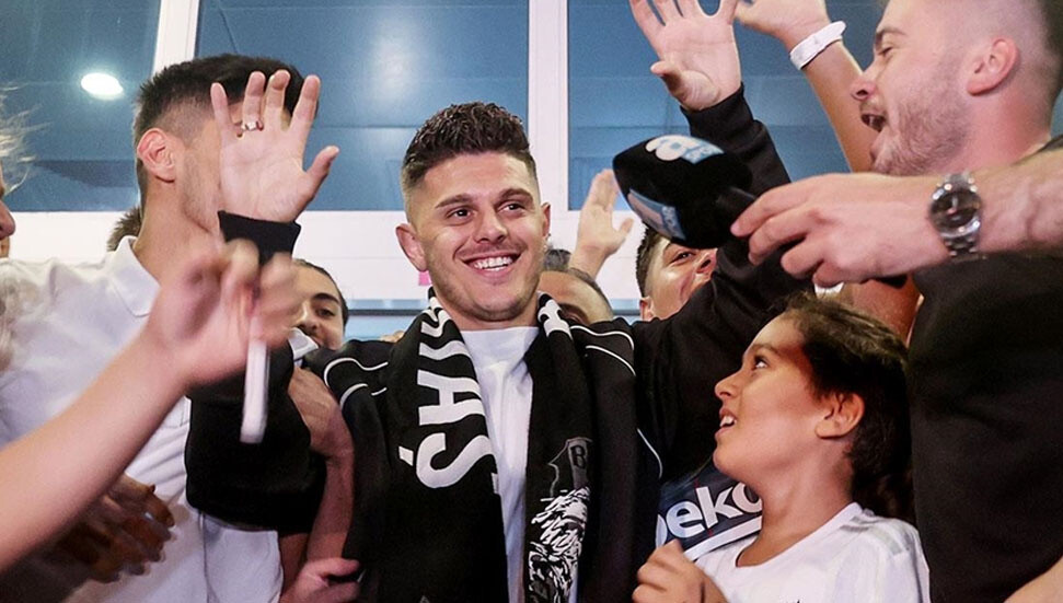 Kosovalı futbolcu Milot Rashica, Beşiktaş için İstanbul'da