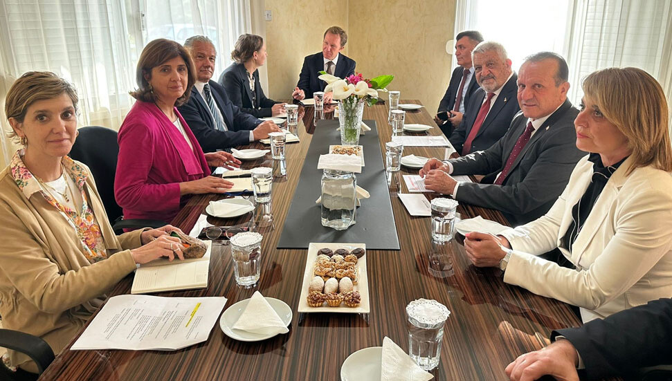 BM Genel Sekreterinin Kişisel Temsilcisi Holguin DP’yi ziyaret etti