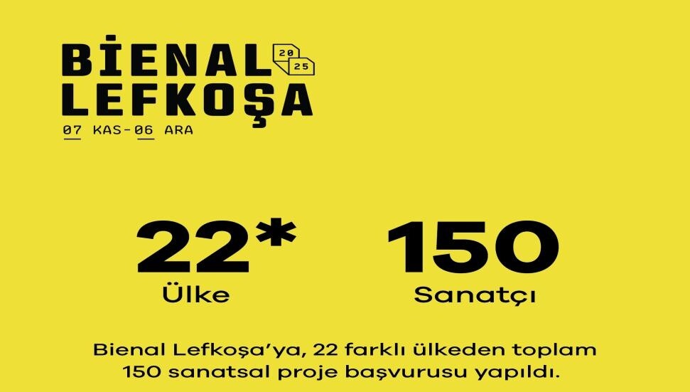 Bienal Lefkoşa’ya 22 ülkeden 150 başvuru 