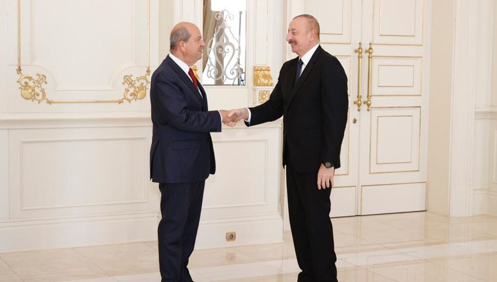 Azerbaijan's President Aliyev Reaffirms Support for Turkish Cypriots