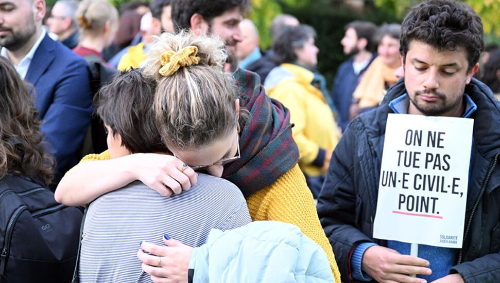 Brüksel'de Araplar ve Yahudiler birlikte barış mesajı verdi